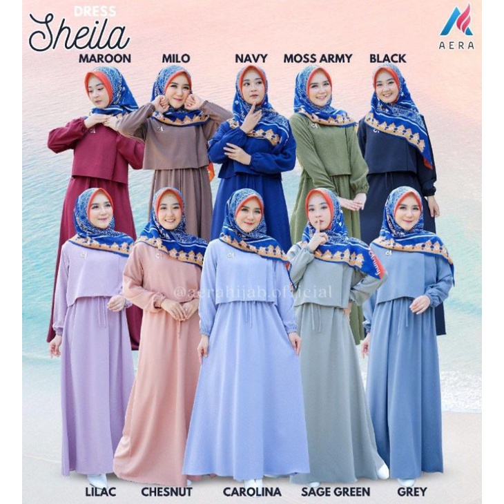 SHEILA DRESS(Dress Only) by Aera