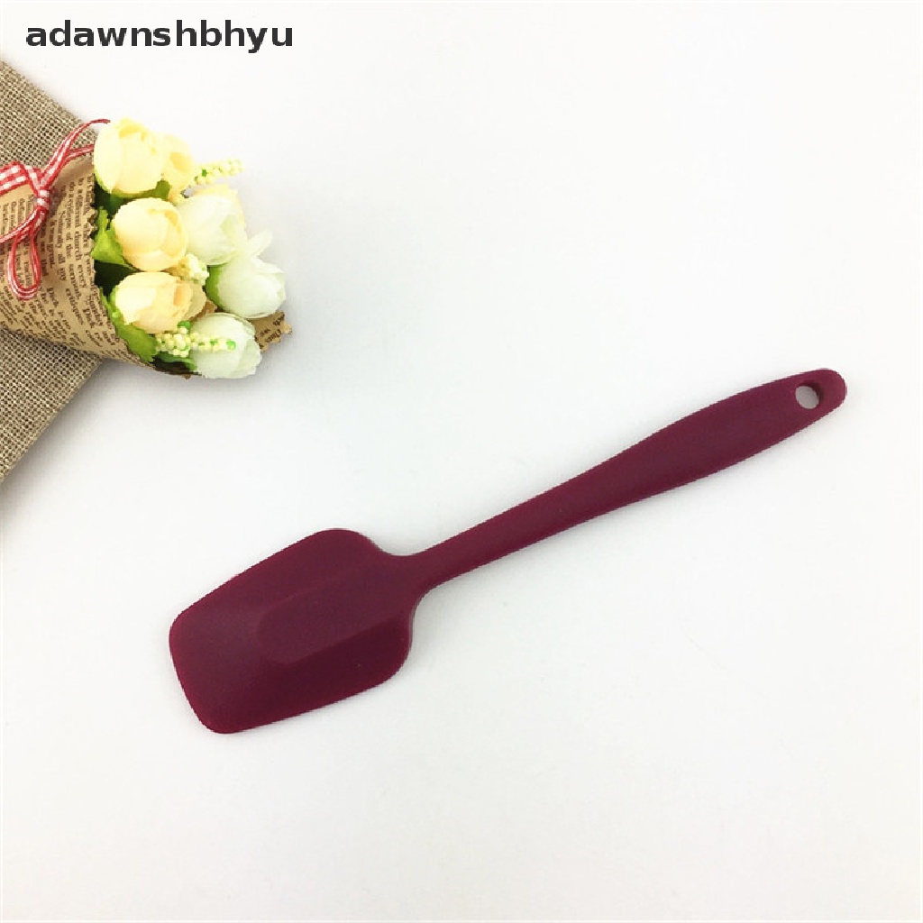 Adawnshbhyu Spatula Silikon Baking Rubber Scraper Tahan Suhu Tinggi Terintegrasi ID