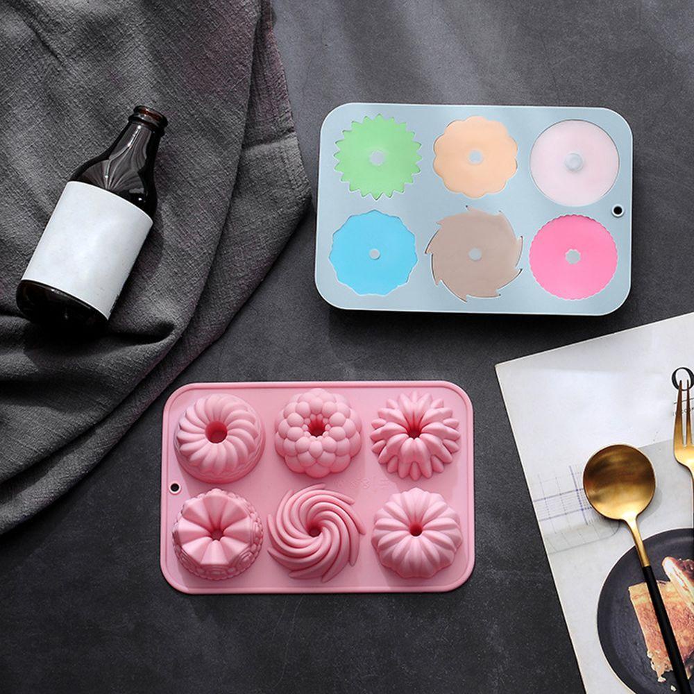 Top 3D Muffin Cup Baking Soap Mould Alat Dekorasi Kue Cetakan Jelly Dome Mousse