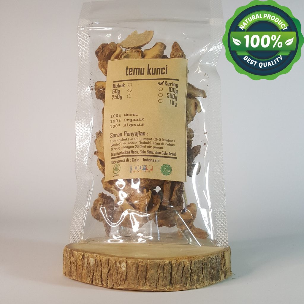 

TEMU KUNCI KERING 500 GRAM - Boesenbergia rotunda - MURNI - JSR