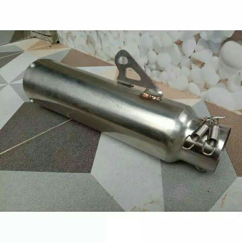 silencer knalpot polosan GP6 silencer knalpot only inlet 50