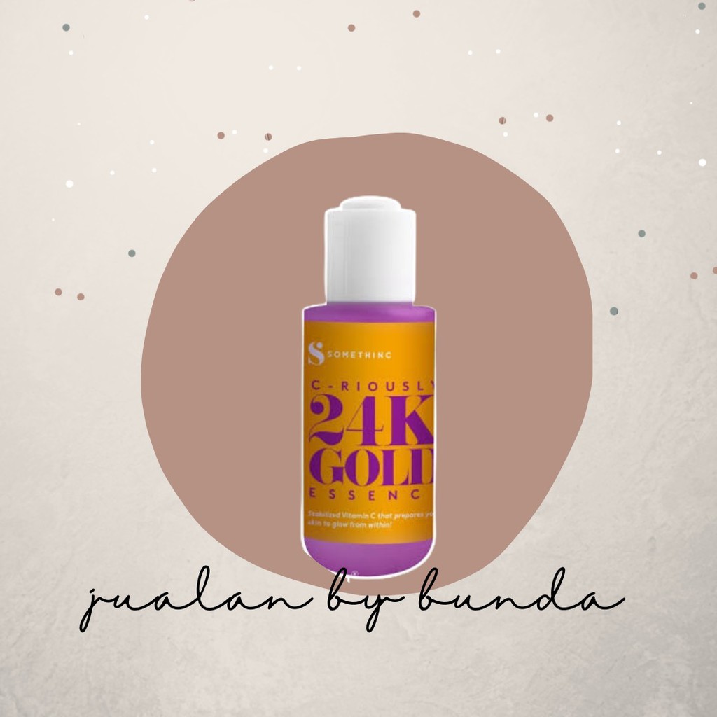 (Share In Jar) Somethinc Vitamin C Serum C-Riously 24K Gold Essence