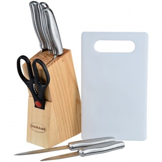 Kitchen Knife Set Stainless Nakami NK-KS668 | Shopee Indonesia