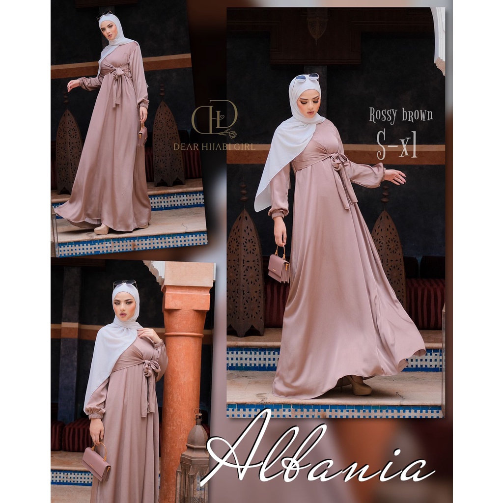 Daster Arab Albania by Dear Hijabi Girl SL