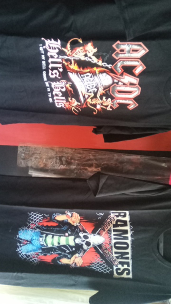 Kaos Band Acdc hells Bells