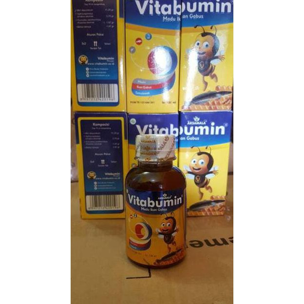 

Madu Anak Vitabumin Ekstrak Albumin Ikan Gabus Asli / Original