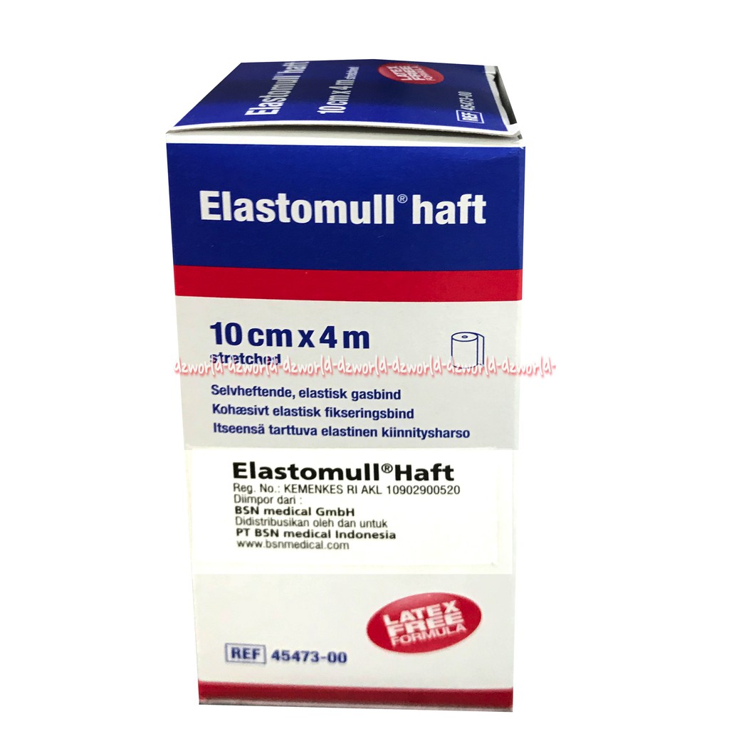 Elastomull Haft 10cmX4m Plester Perban Kohesif Pembalut Luka Cedera Elastomul Elas tumol