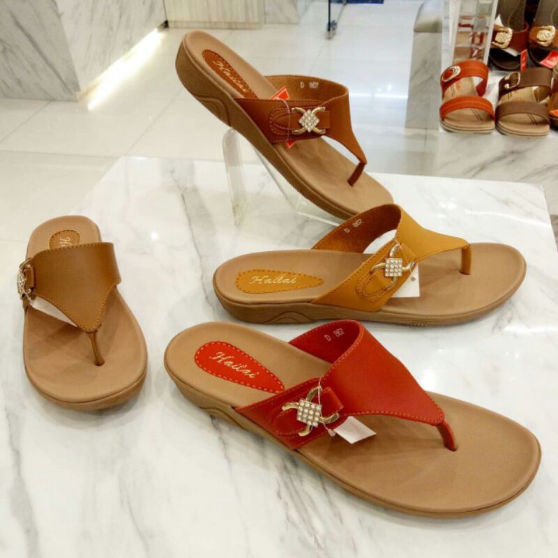 sendal wanita terbaru hailai D 867
