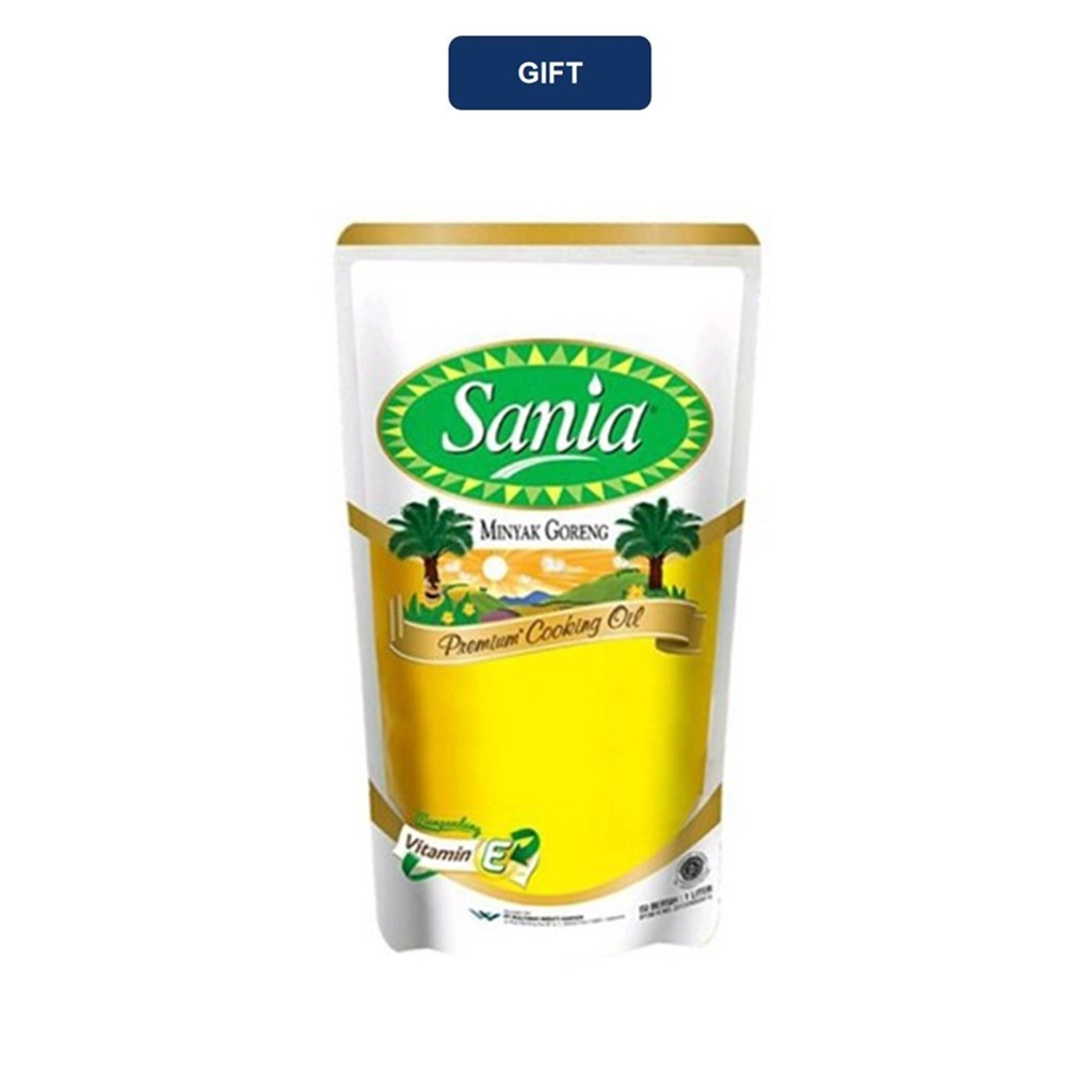 

[Gift] Sania Premium Cooking Oil Minyak Goreng 1 L
