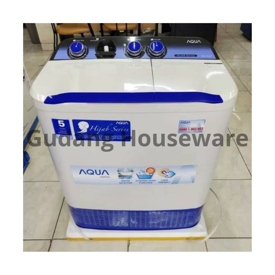 Mesin Cuci 2 Tabung Sanken TW-8660-ETG | Garansi Resmi | 100% Original Pabrik | Ekonomis | Free Ongk