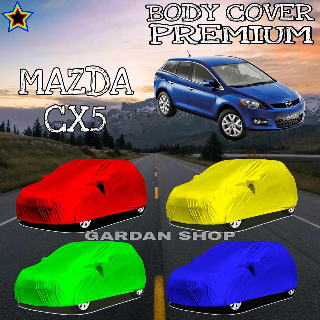 Saruung Mobil MAZDA CX7 Polos WARNA Body Cover Mazda PREMIUM