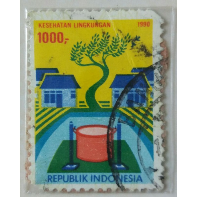

Perangko Kesehatan Lingkungan Tahun 1990 Single Set Used