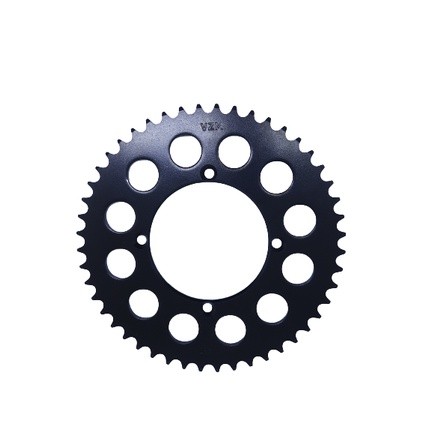 Gear Belakang Kawasaki KLX Ukuran 520 - 48T Hitam VZM