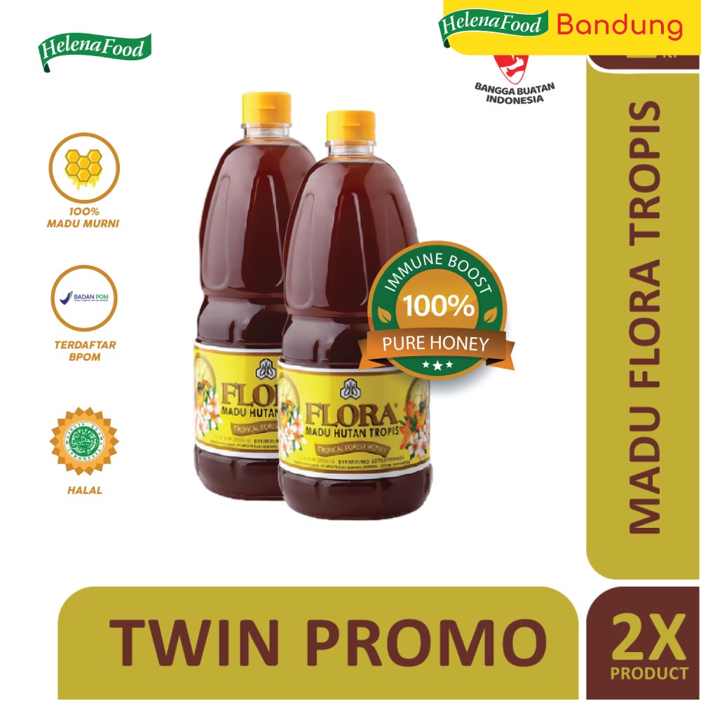 

Flora Tropis 2000 ml Madu Asli Hutan Tropis ( Twin Promo )