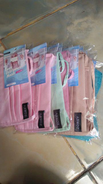 Masker Kain Bisa Di Isi Tisu