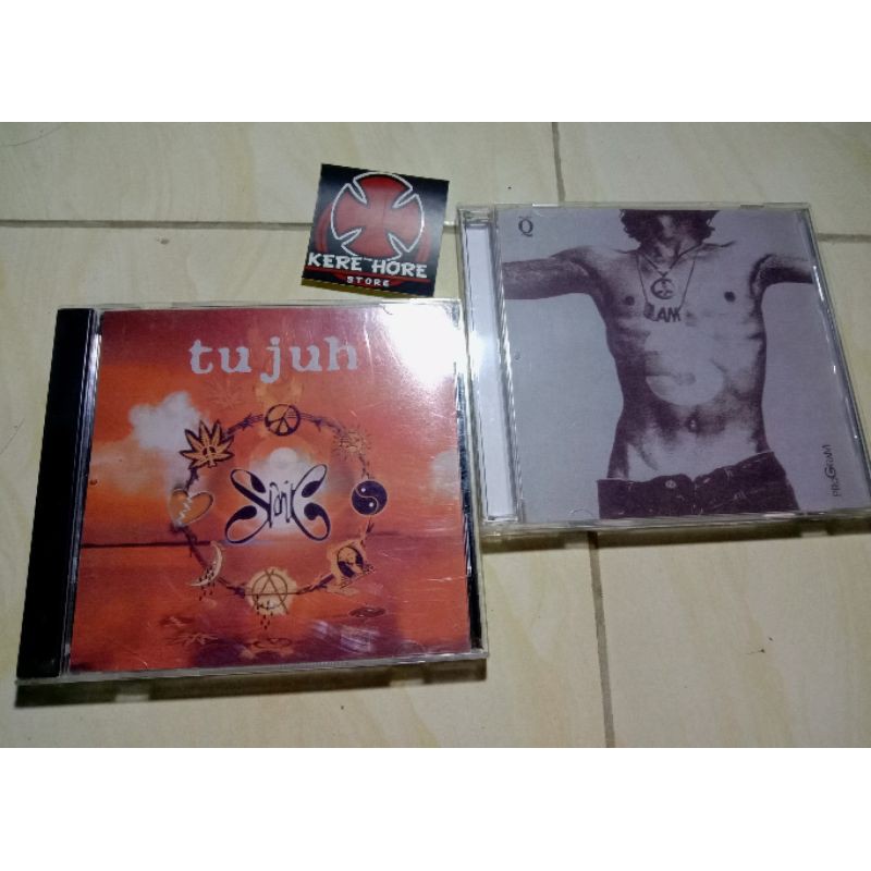 Sepaket CD Slank - PISS - Tujuh.                                                   (KereHore Shopee)