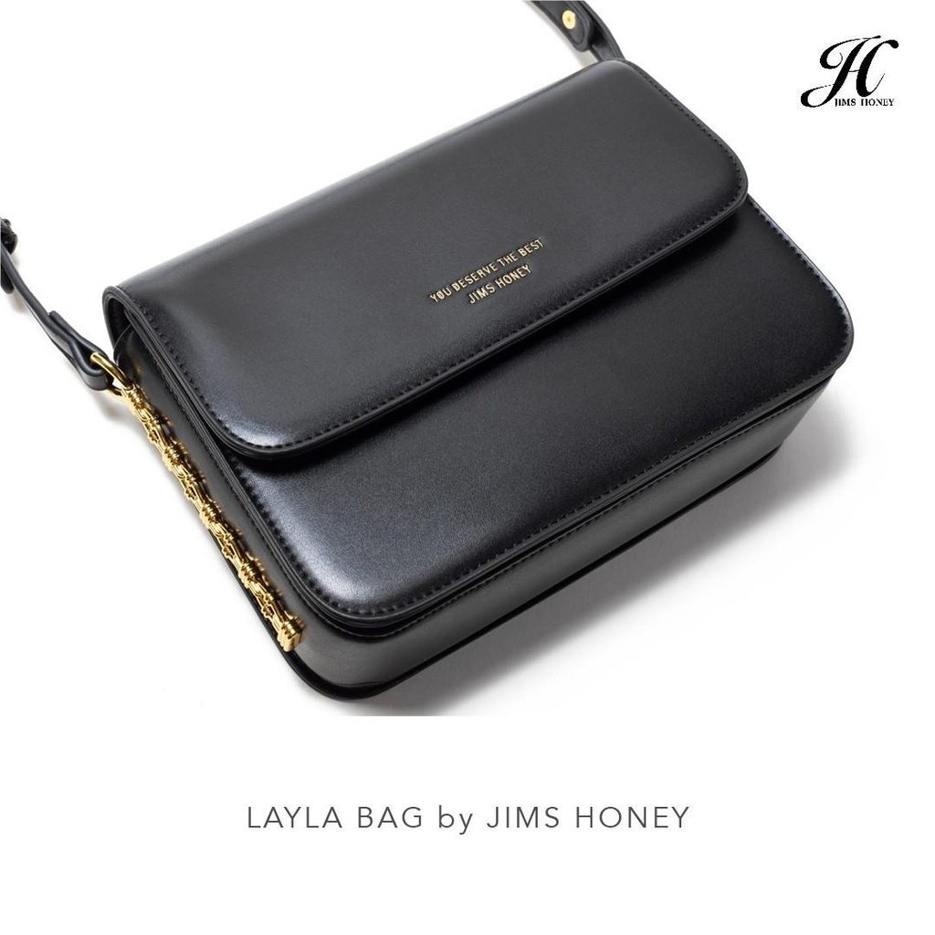 Jims Honey Layla Bag Tas Selempang Wanita Korea Fashion Import Sling Bag