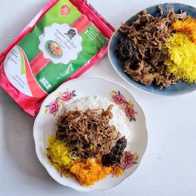 

DAGING SUWIR DAGING KRAWU KHAS GRESIK KRAWU SIAP SAJI KRAWU INSTAN LAUK NASI KRAWU