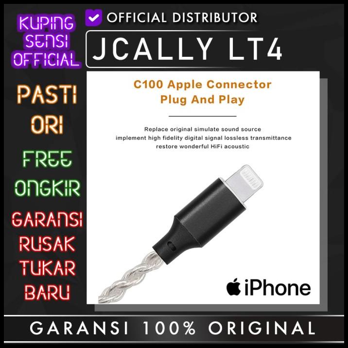 Jcally Lt4 Kabel Jack Lightning Upgrade Cable Lightning Kz Lightning