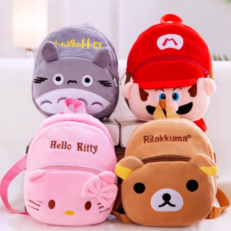 PA Tas Ransel Anak Karakter Boneka Bag Backpack Mini Motif Cartoon Cute Tas Sekolah - BB TA004