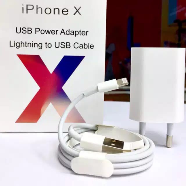 Charger Ori Iphone X / Iphone 6 / Iphone 7 / Iphone 8 / Iphone XS / XR / Universal Charger Iphone