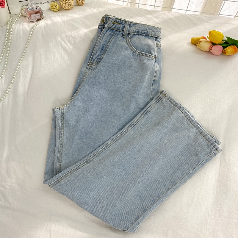 korean style new longgar  pengait celana jeans kekinian