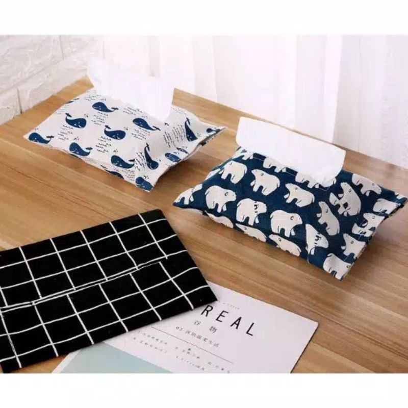 TEMPAT TISSUE KOTAK TISSUE KAIN TEMPAT TISUE KAIN TEMPAT TISU MOBIL TEMPAT TISSUE TRAVEL
