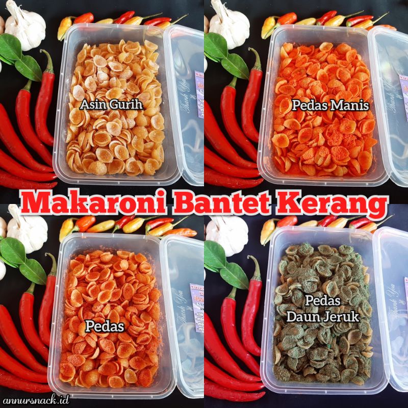 (PROMO COD} Makaroni Bantet Kerang Box 500ml 150gr