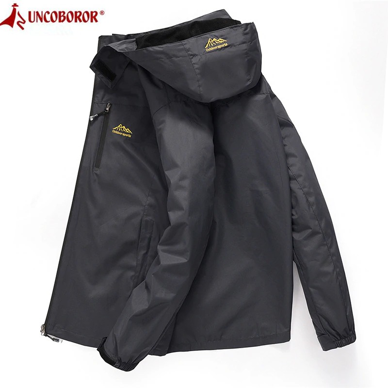 casual rain jacket mens