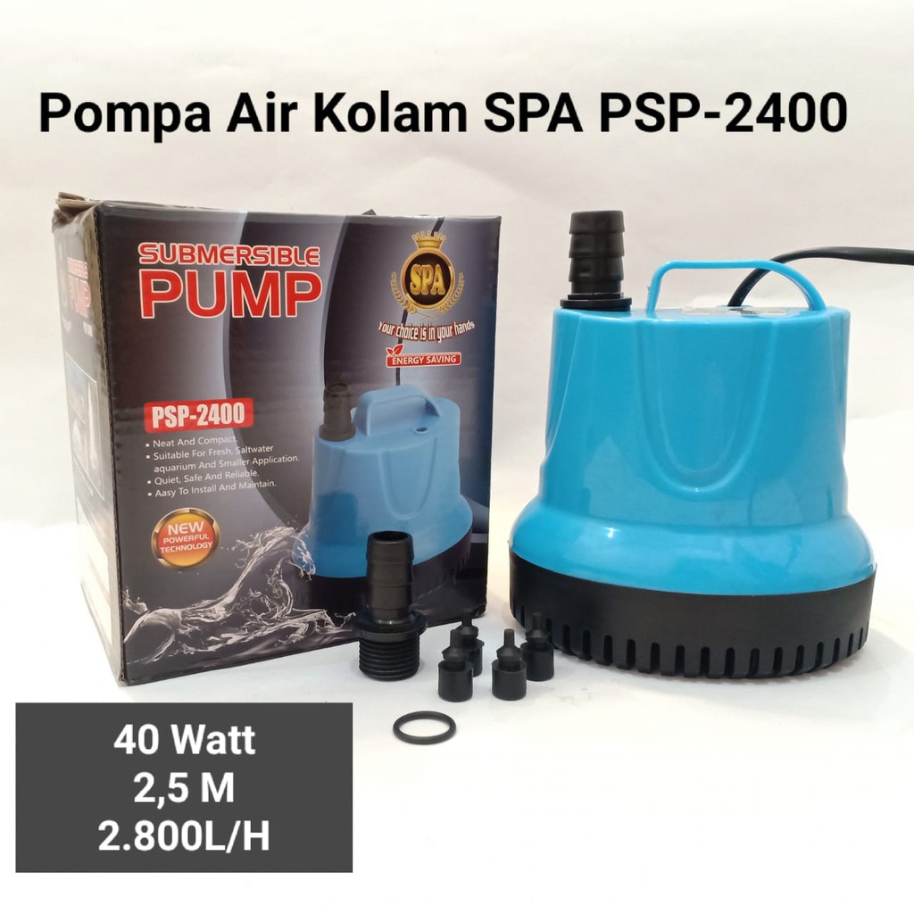 Spa PSP-2400 Pompa Celup Aquarium Pompa Air PSP-2400