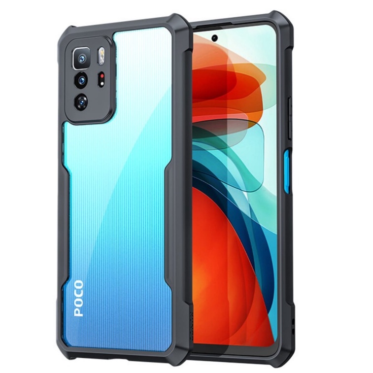 Case XIAOMI POCO X3 GT Casing Shockproff Camera Protection Transparan