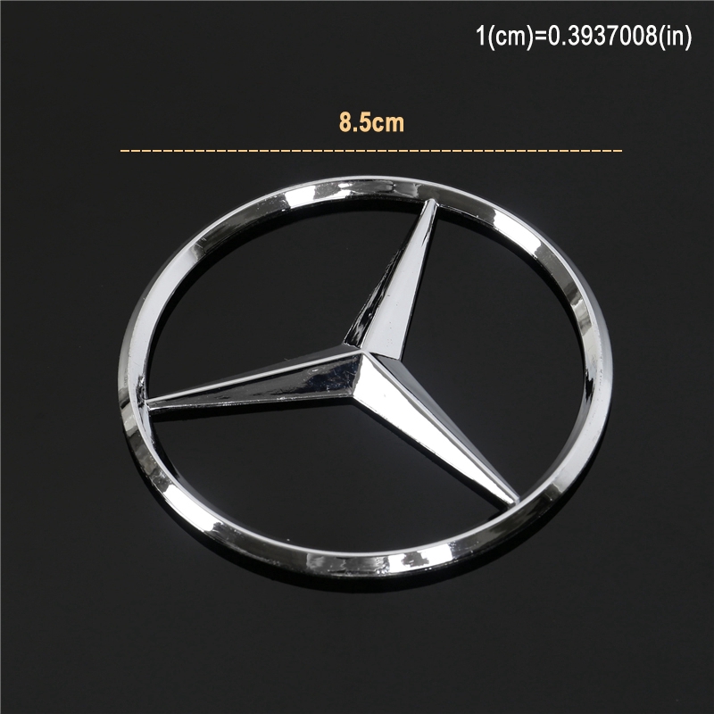 Untuk Mercedes Benz Emblem LOGO Stiker ABS Stiker