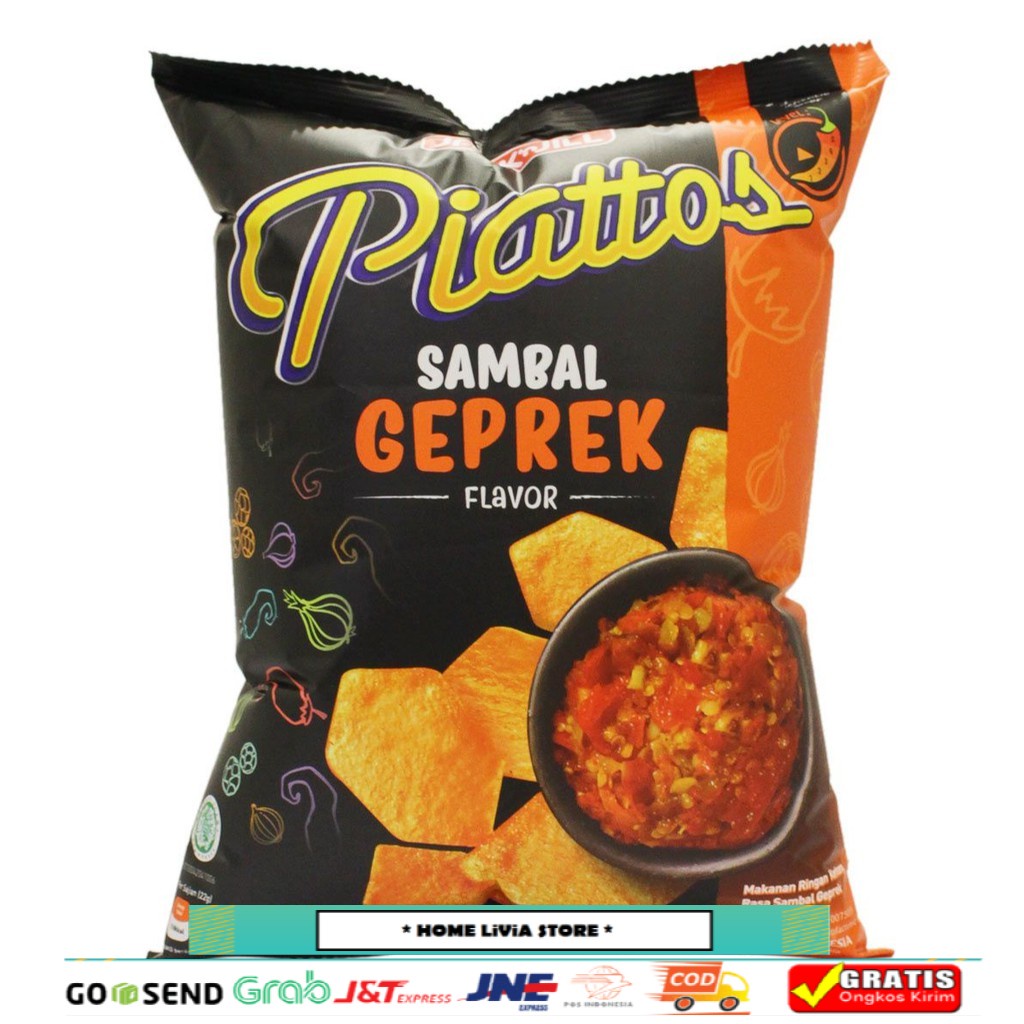 

Piattos Sambal Geprek 78g