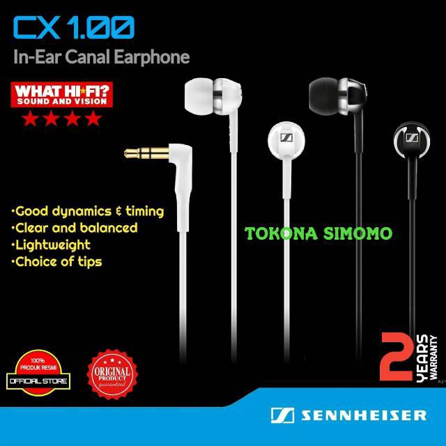 sennheiser cx 1.00