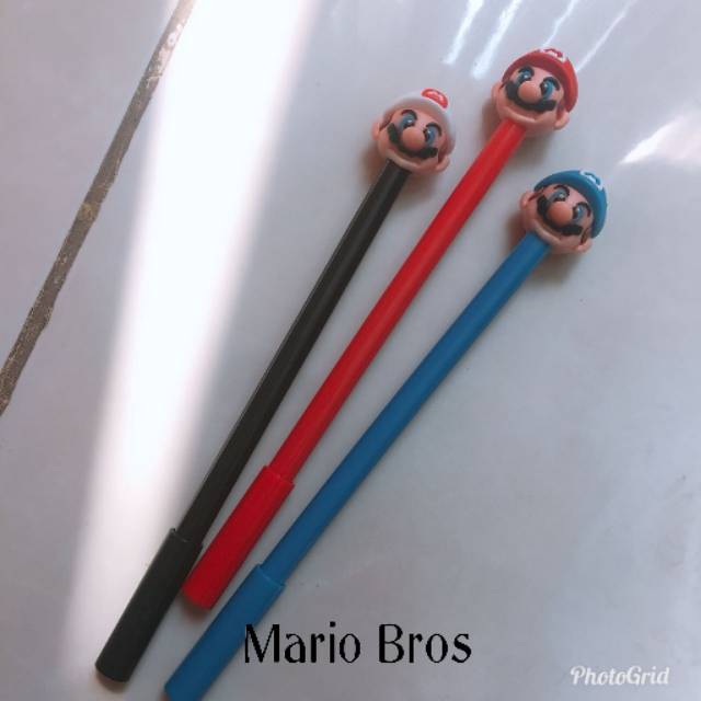 

PULPEN FANCY MARIO BROS / PULPEN GEL KARAKTER