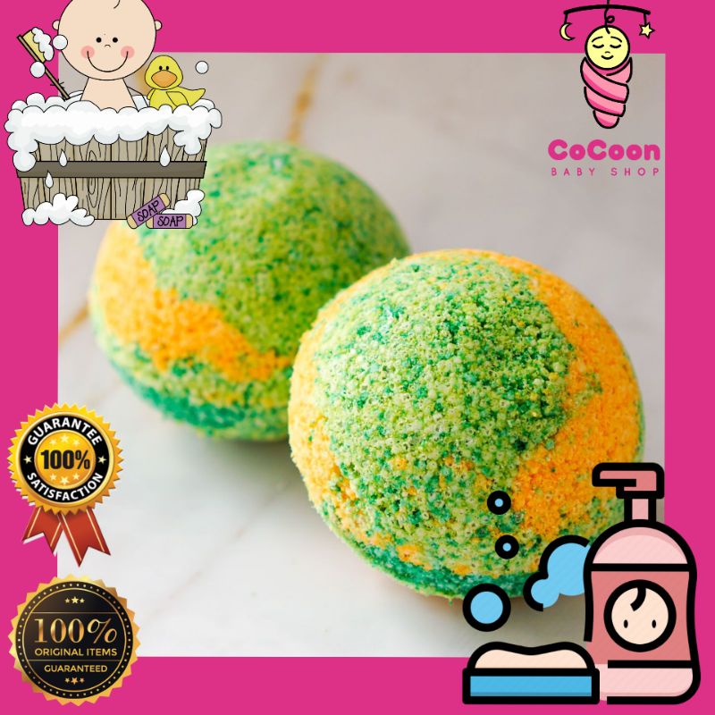 Bathbomb Summer Breeze / Bath Bomb Sabun Busa / Sabun Rendam / Bubble Bath