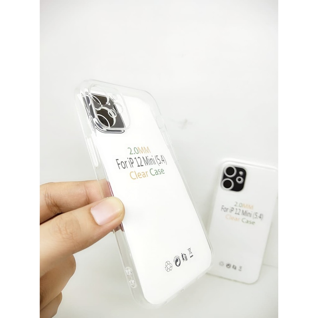 Soft Case OEM Transparan iPhone 12 Mini 5.4 Inchi Clear Ultra Thin TEBAL 2.0mm SUPER CLEAR