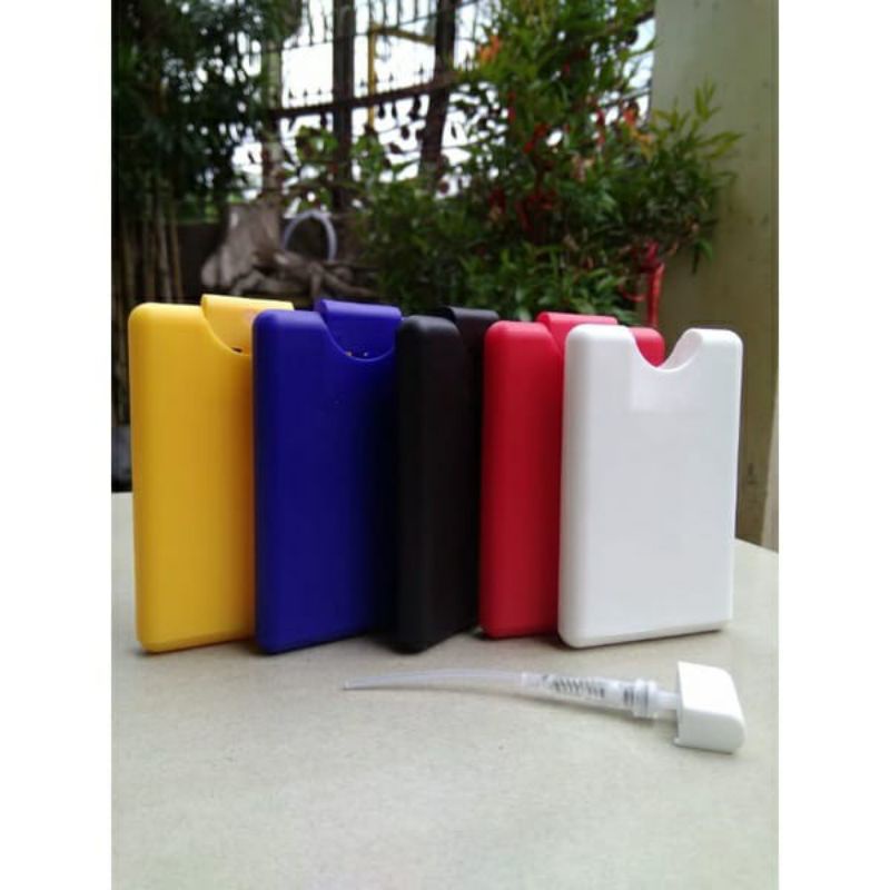 botol kosong card spray pocket kosong hand sanitizer parfum polos