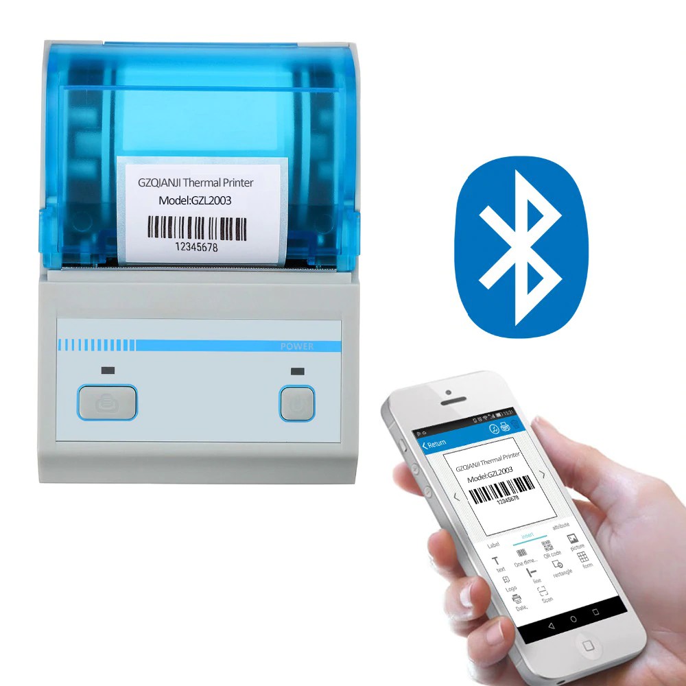 android print barcode bluetooth printer