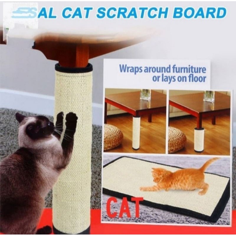 Garukan Kucing KARPET SISAL Mainan Kucing