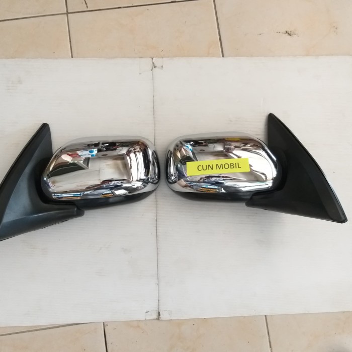 Mobil-Spion- Kaca Spion Avanza Xenia 2007-2011 Manual Crome Tanpa Lampu Sein -Spion-Mobil.