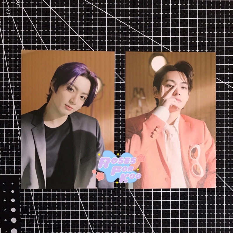 Postcard BTS DVD Bluray Digicode Memories 2021 Memo21 Photocard PC Jungkook JK