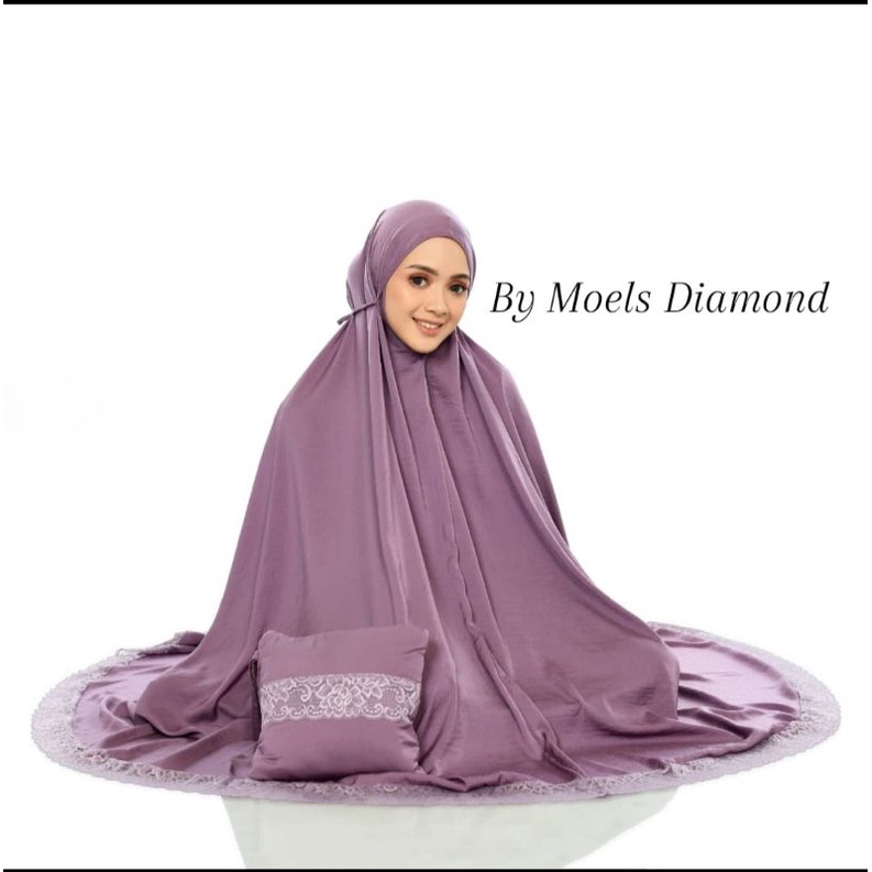 Mukena zara silk armani premium