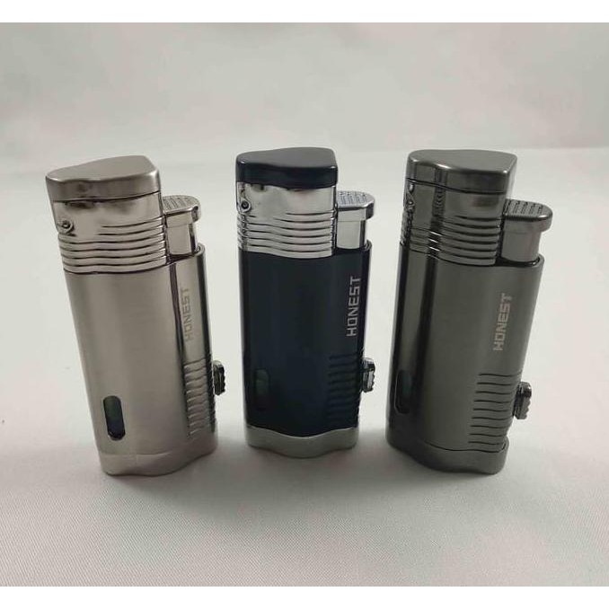 Forte Triple Torch Lighter with Puncher Korek Api Cerutu