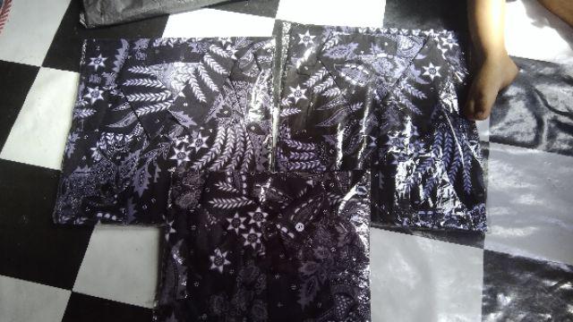 Diskon Bswart Batik Hrb026 Kenongo Hem Pendek Padi Pekalongan M L Xl Batik Pria Murah Modern Grosir