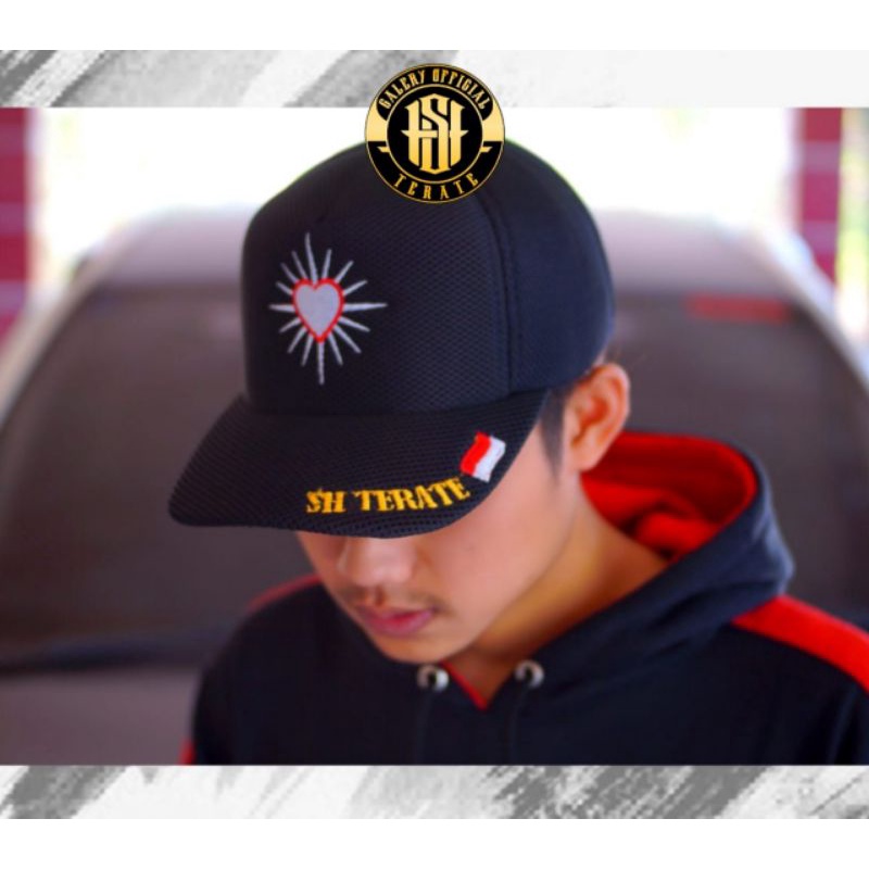 TOPI BORDIR HATI BERSINAR PSHT