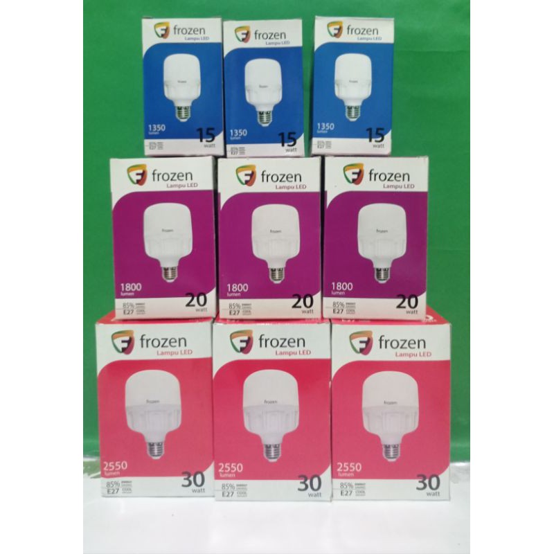 Lampu LED/Bohlam FROZEN,Lampu Rumah Terang, Lampu rumah hemat
