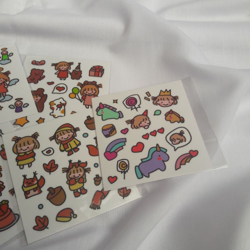 

Girl Sticker Sheet