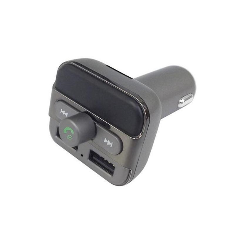 AKN88 - BT20 Bluetooth Car Dual USB Charger MP3 WMA Audio Transmitter Hands-free Call 5V 3.4A