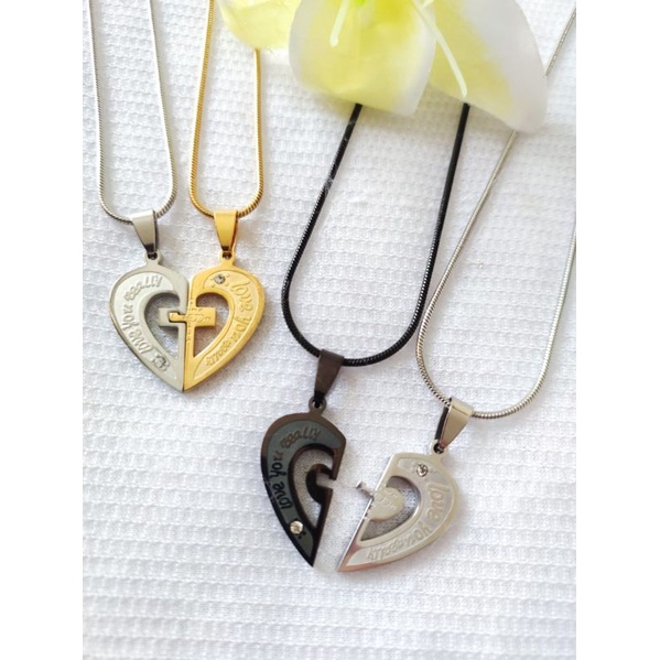Kalung Couple Titanium Kalung Soulmate 9